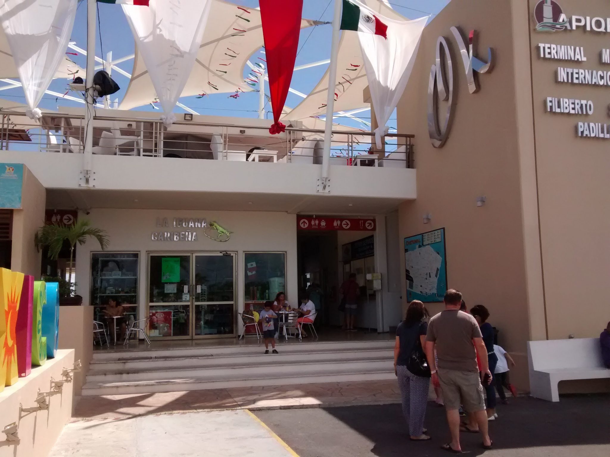 Chetumal ferry terminal, mexico