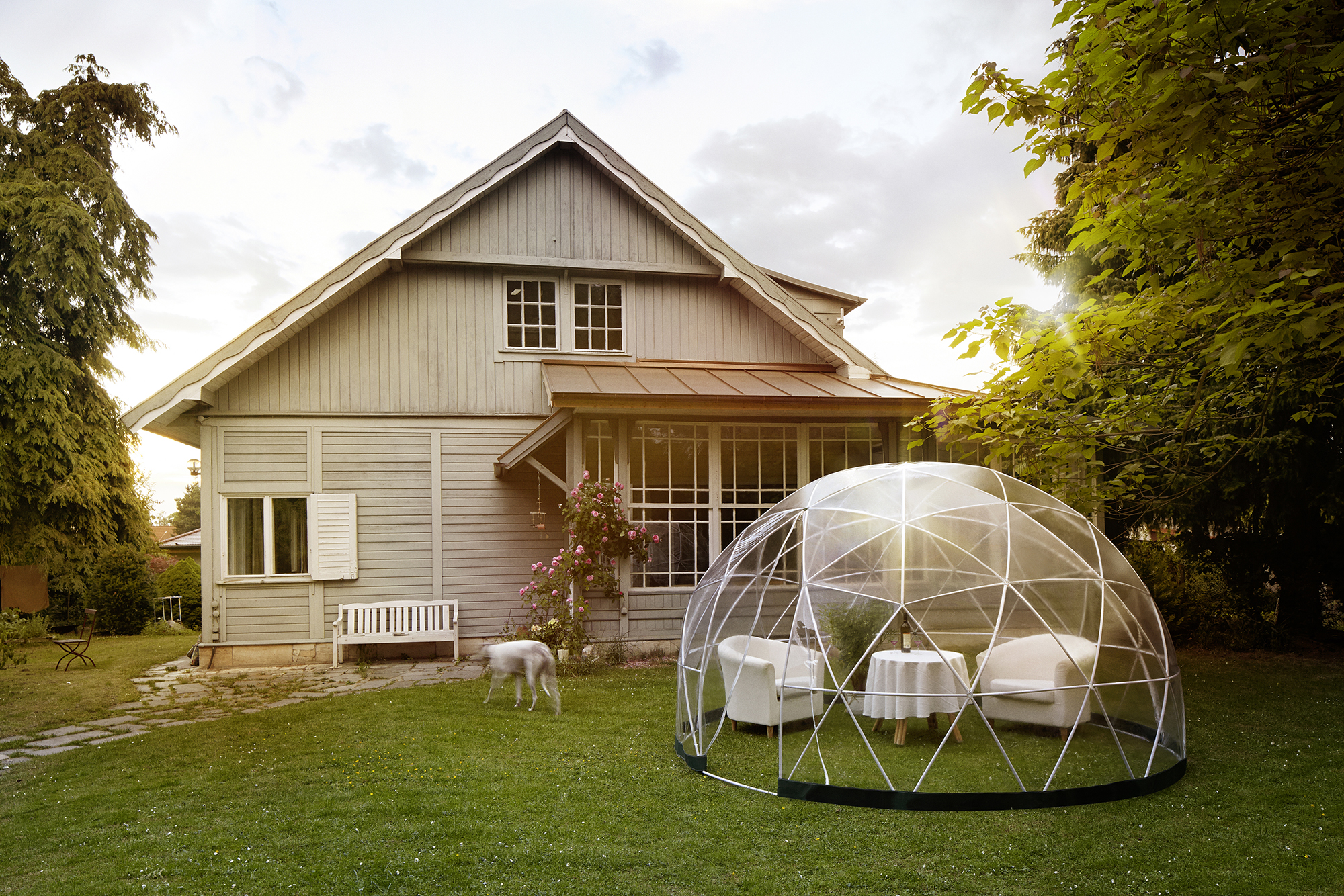 Garden igloo dome feature article absolute home £649