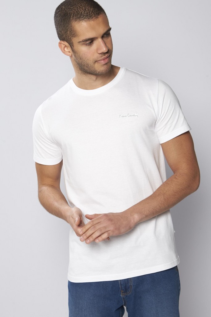 Pierre cardin crew neck t-shirt, white, £5. 00, all sizes available