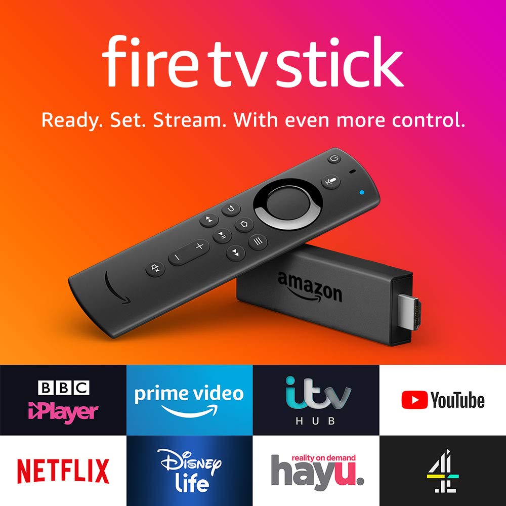 Fire tv stick with alexa voice remote | streaming media player. Prime day 2019 £19. 99