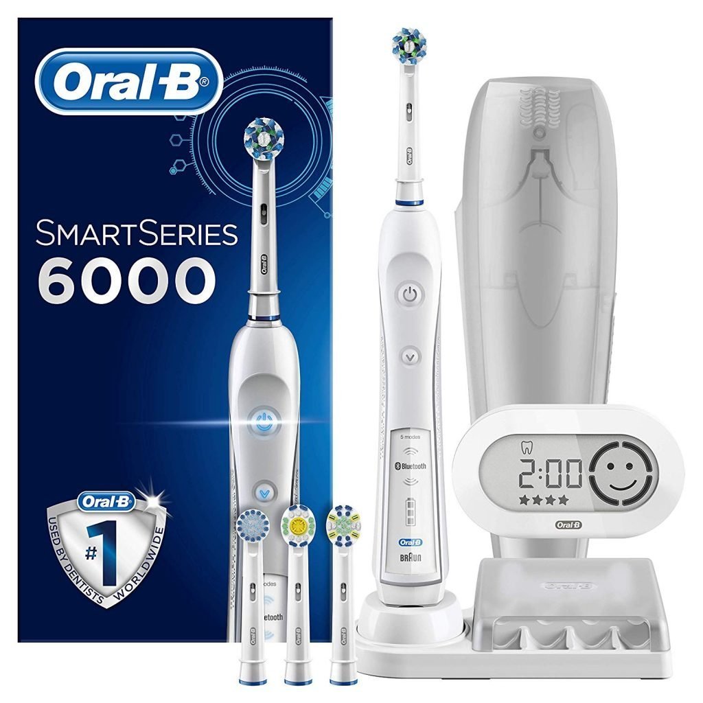 Oral-b smartseries 6000 crossaction electric toothbrush amazon prime 2019 £54. 99