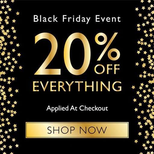 Julian charles 20% off everything black friday 2020.