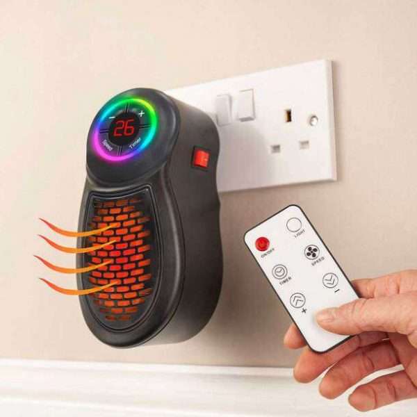 Plug in goheater with led thermostat