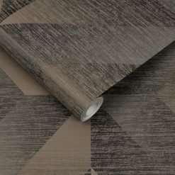 Artelier Geo Bronze Wallpaper, 10 Metres