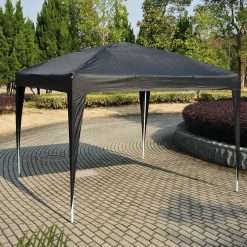 Outsunny 3 x 3m Popup Gazebo Marquee, Black