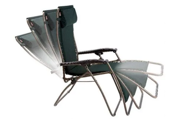 Lafuma reclining sun lounger, various colours - image 3
