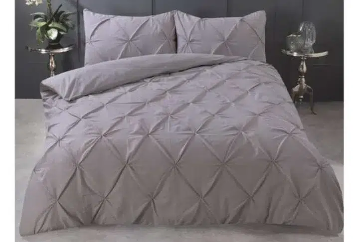 Norma duvet cover set, superking, silver Norma duvet cover set, superking, silver