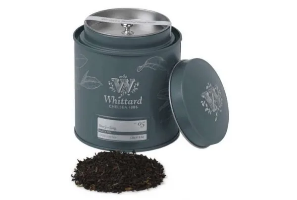 Darjeeling loose tea, whittard of chelsea