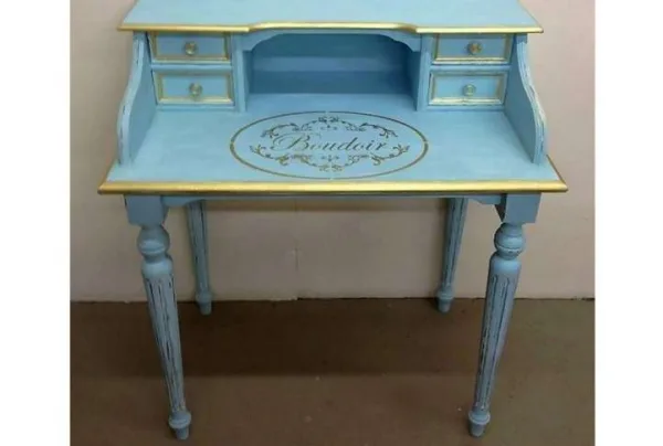 Heavenly blue original artisan furniture paint, all natural, 750ml