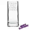 I Drink & I Know Things Game Of Thrones Highball Glass, 200ml