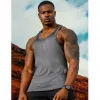 MAN Active Poly Gym Racer Vest