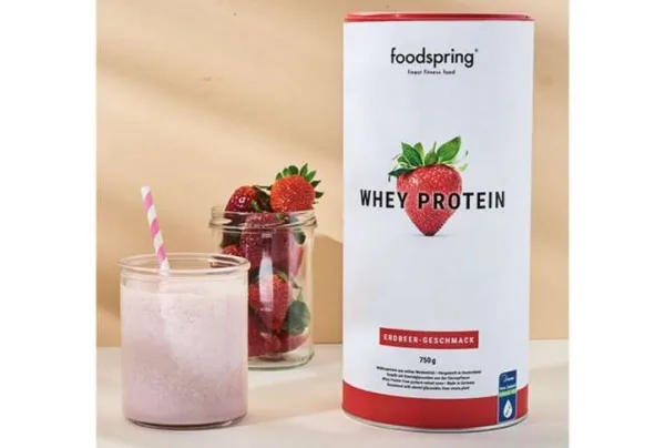 Whey protein - strawberry, 750g