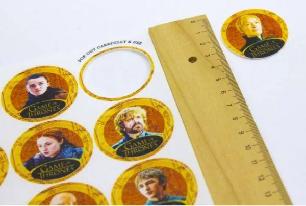 Toppershack 12 x pre-cut game of thrones edible cake toppers - image 3
