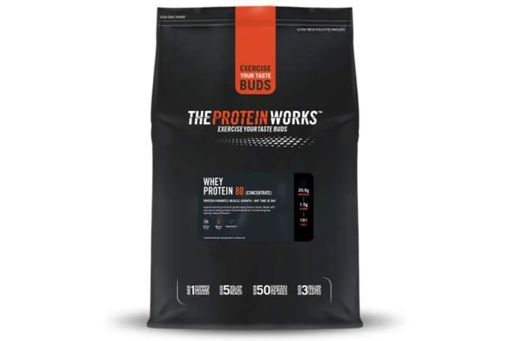 Whey protein 80 (concentrate), banana smooth, 500g - 4kg Whey protein 80 (concentrate), banana smooth, 500g - 4kg - image 2