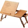 Bamboo Tablet and Laptop Tray With Folding Legs