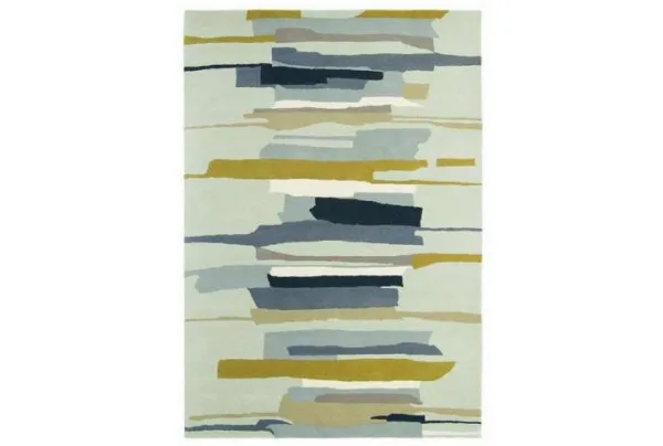 Harlequin zeal pewter rug, 170 x 240cm