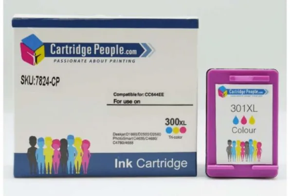 Cartridge people compatible hp 301xl colour ink cartridge
