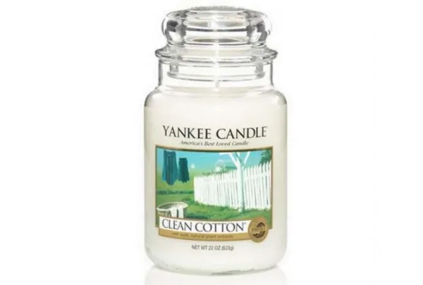 Yankee Candle Large Jar, Clean Cotton
