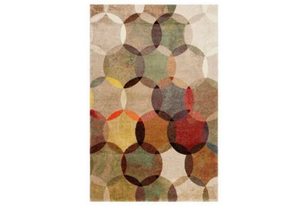 Modernina multi-coloured rug, 133 x 200cm