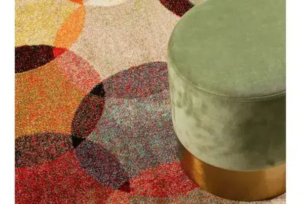 Modernina multi-coloured rug, 133 x 200cm