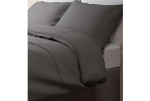 M&S Rich Soft Egyptian Cotton Duvet Cover, Slate