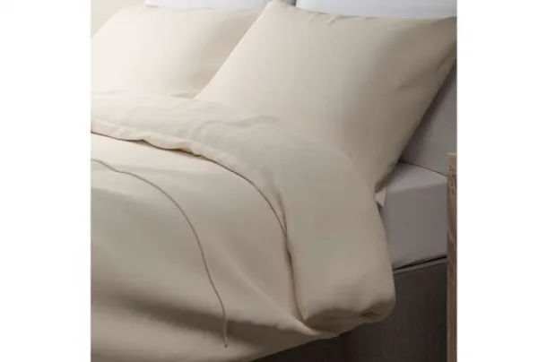 M&s rich soft egyptian cotton duvet cover, cream