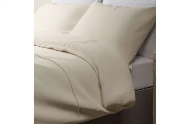 M&s rich soft egyptian cotton duvet cover, ivory