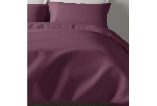 M&s rich soft egyptian cotton duvet cover, purple