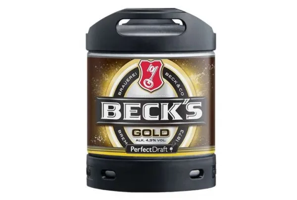 Beck's gold - perfectdraft 6l keg