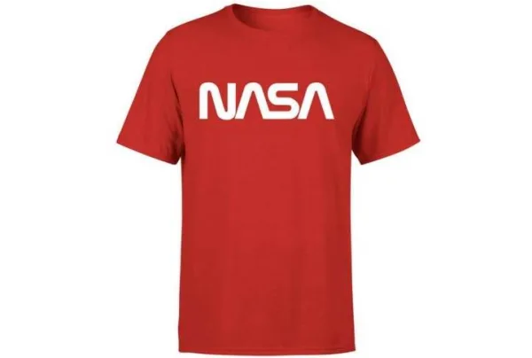 Official nasa t-shirt in red, various sizes