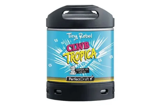 Tiny rebel clwb tropica - perfectdraft 6l keg