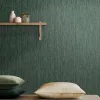 Grasscloth Geo Textured Pine Luxury Easy Apply Wallpaper, 10m