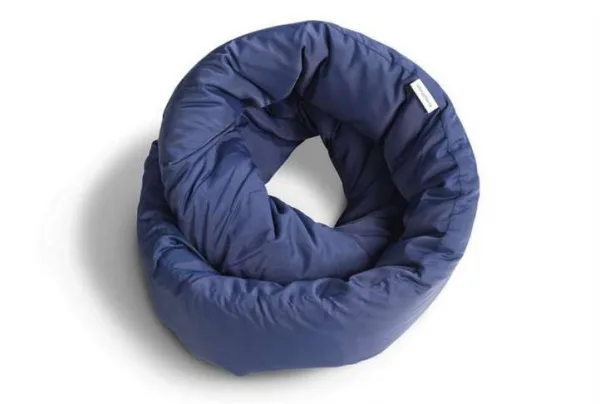 Huzi infinity travel pillow, navy