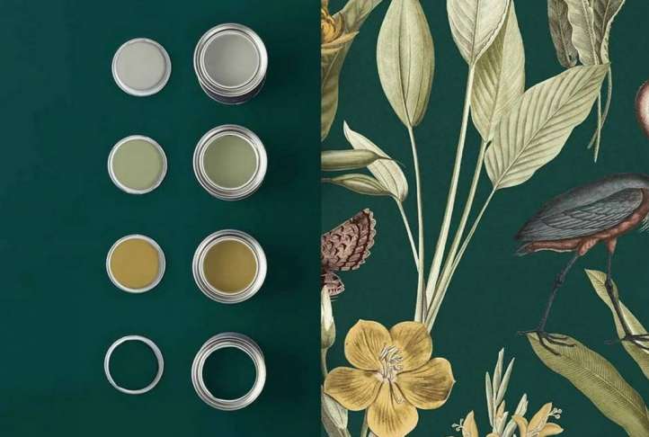 Glasshouse green luxury easy apply wallpaper, 10m Glasshouse green luxury easy apply wallpaper, 10m - image 3