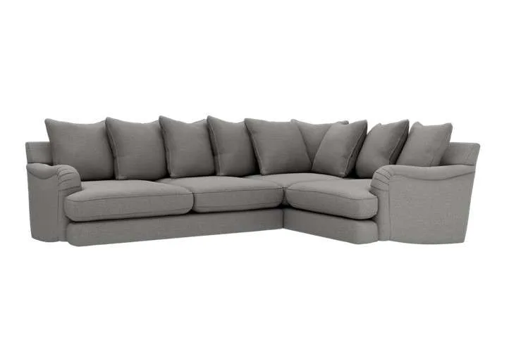 Rochester scatterback rh corner sofa, steel Rochester scatterback rh corner sofa, steel