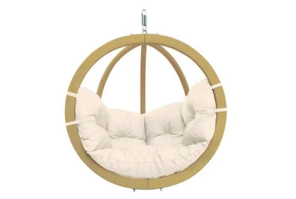 Globo hanging chair in natural