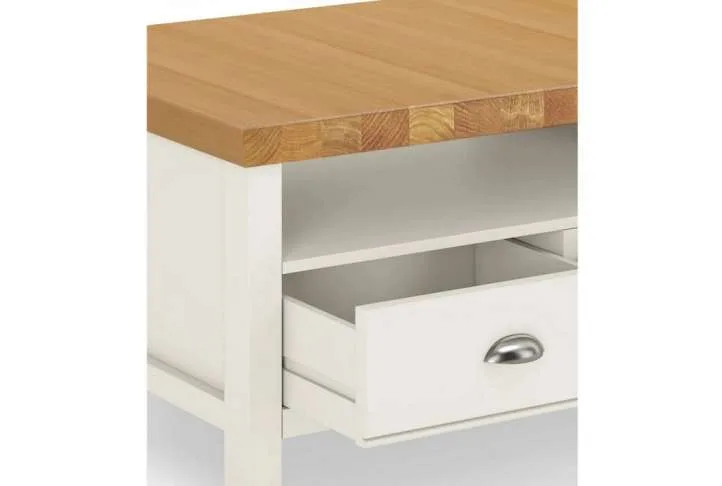 Padstow corner media unit, ivory Padstow corner media unit, ivory - image 3