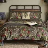 William Morris Seaweed Bedding in Black