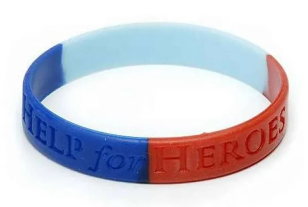Help for heroes wristband - large