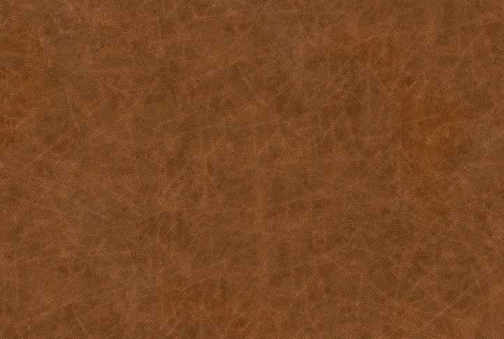 Abbey storage footstool, teak antique leather Abbey storage footstool, teak antique leather - image 2