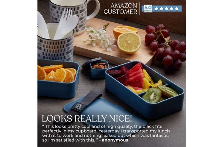 Umami® lunch box blue denim Umami® lunch box blue denim - image 3