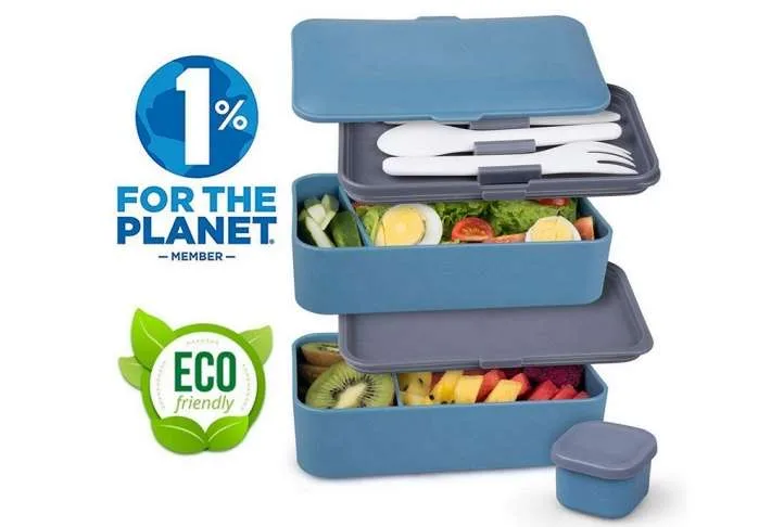 Umami® lunch box blue denim Umami® lunch box blue denim