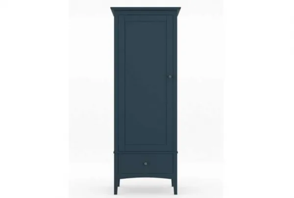 Hasting single wardrobe, mid blue