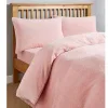 Supersoft Cuddle Fleece Duvet Set, Pink