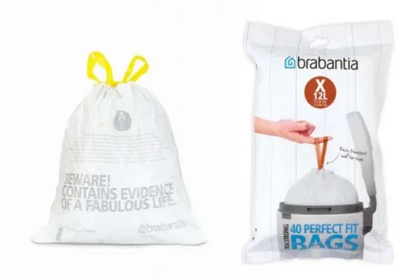 Brabantia bin liners, size a, 3 litres - 40 bags