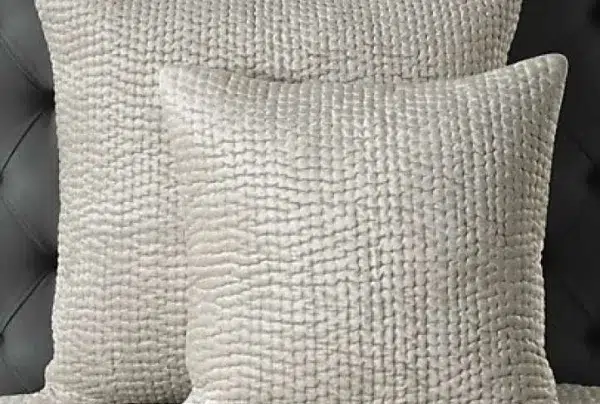 Claremont Collection Cushion Cover - Silver