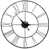 Roman Numeral Metal Oversized Wall Clock