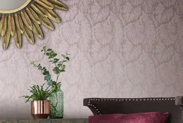 Tropical blush wallpaper, 10 metres