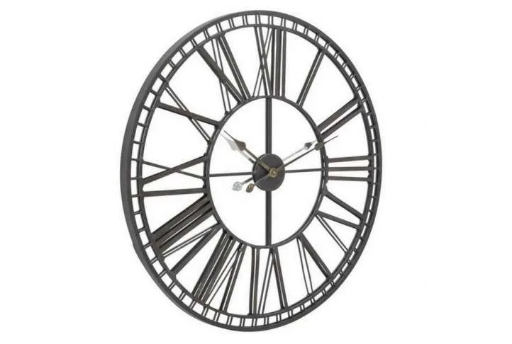 Libra skeletal mirrored wall clock Libra skeletal mirrored wall clock - image 3