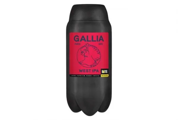 Gallia west ipa 2l sub keg, pub beer on tap at home